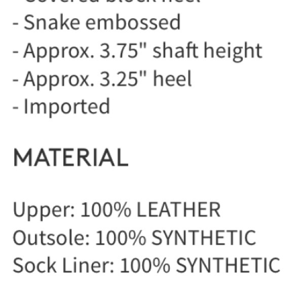 NEW Vince Camuto Taupe Snake Print Leather Bootie - Picture 7 of 13